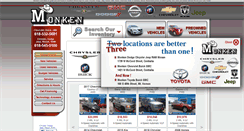 Desktop Screenshot of monkenauto.com